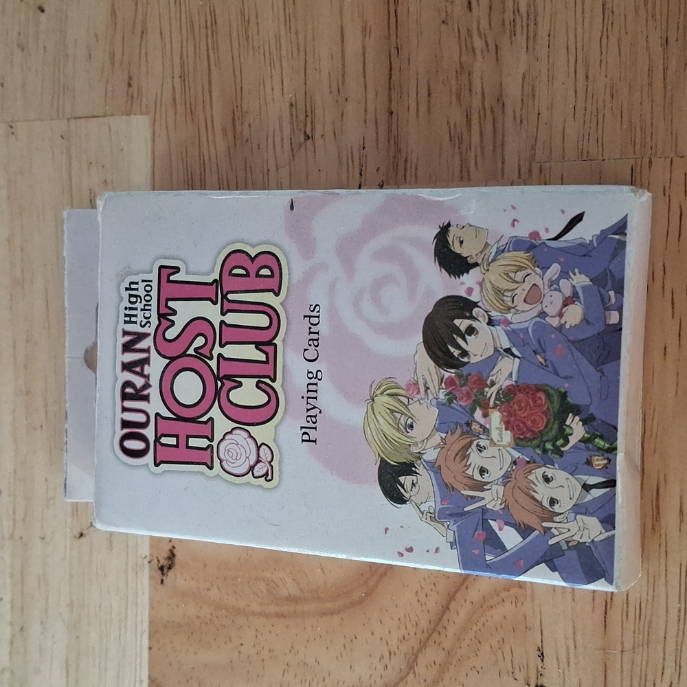 Ouran High-school Host Club playing cards